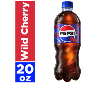 Pepsi Wild Cherry, Soda 20 oz