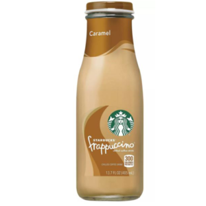 Starbucks Frappuccino Caramel Iced Coffee 13.7 oz Bottle