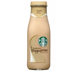 Starbucks Frappuccino Vanilla Chilled Coffee Drink - 13.7 fl oz Glass Bottle