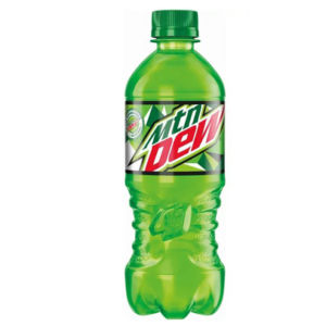 mountain dew 20 oz bottle