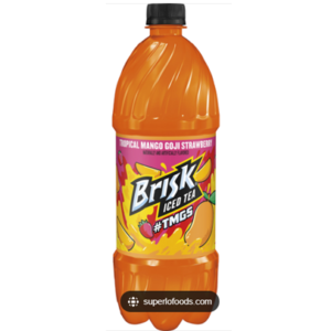 brisk tea  tropical mango 1l