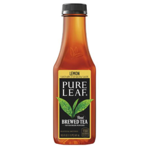 pure leaf tea 18.5 oz lemon