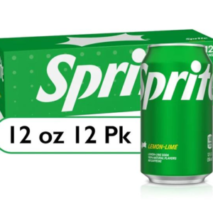 Sprite Lemon Lime Soda Pop, 12 fl oz, 12 Pack Cans