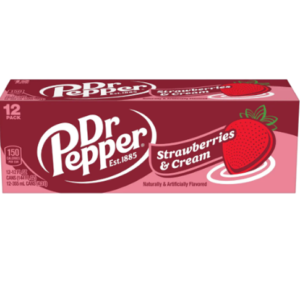 Dr. Pepper Strawberries & Cream 12 pk