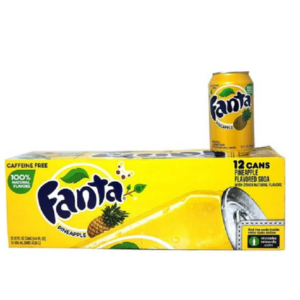 Fanta Pineapple 12 pack