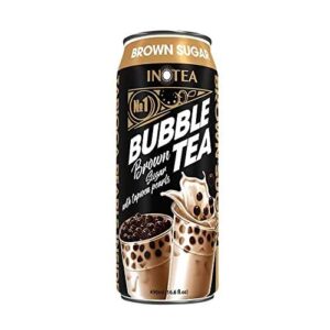 boba milk tea reg / brown sugar/mocha 16.6 fl oz