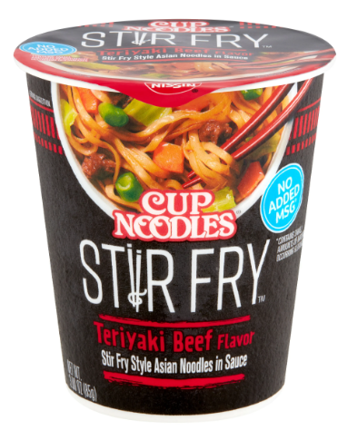 Cup Noodles Stir Fry 3 oz - El torito Carniceria