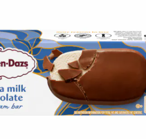 Häagen-Dazs choc vanilla 3 oz